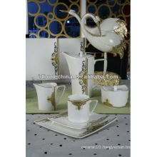 Wholesale - fashionable new simple design bone china melamine tableware dinner set espresso coffee set